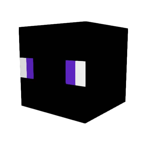 Black_Rose25 Minecraft avatar head, 3D render
