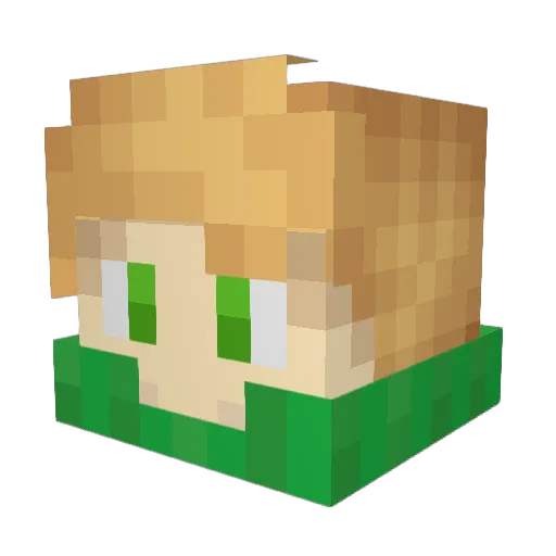Black_Sheep233 Minecraft avatar head, 3D render