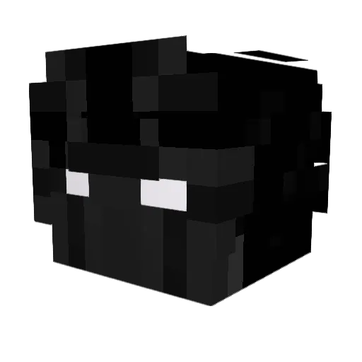 Black_Winter63 Minecraft avatar head, 3D render