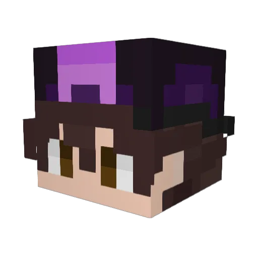 Black_tartufo711 Minecraft avatar head, 3D render
