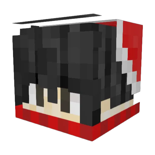 Blackarrow95 Minecraft avatar head, 3D render