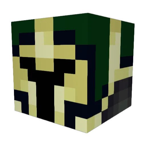 Blackbburn321 Minecraft avatar head, 3D render