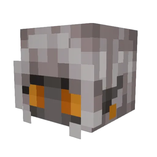 BlackbirdMN Minecraft avatar head, 3D render