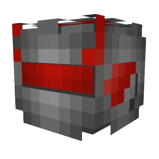 BlackclawTDM Minecraft avatar head, 3D render