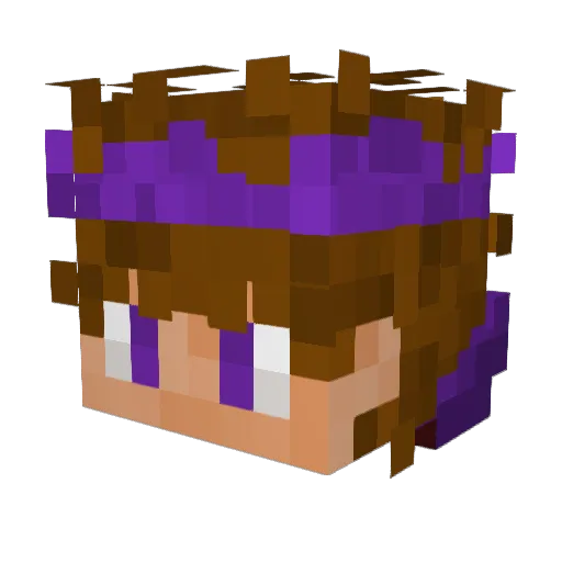 Blackeye_93 Minecraft avatar head, 3D render