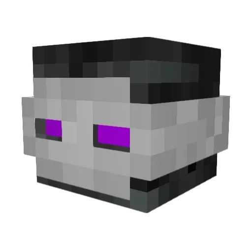 Blackguard91 Minecraft avatar head, 3D render