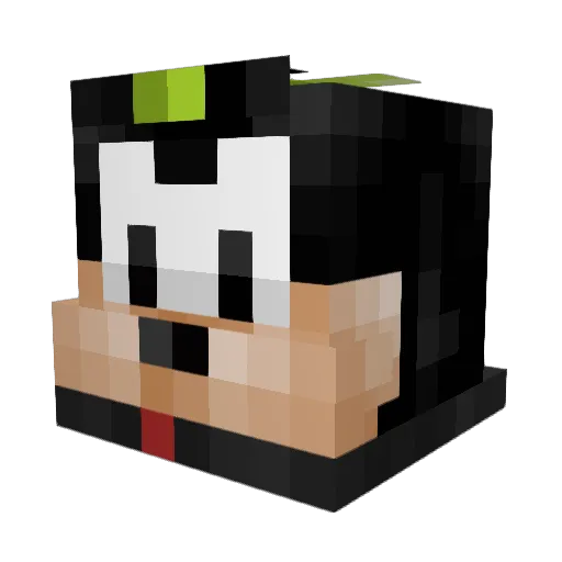 Blackhammer217 Minecraft avatar head, 3D render
