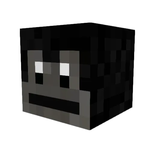 Blackmonkeyman69 Minecraft avatar head, 3D render