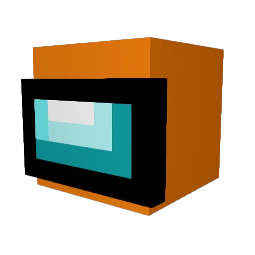 Blackout9800 Minecraft avatar head, 3D render