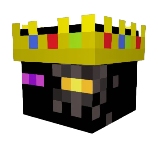 Blackpoule5 Minecraft avatar head, 3D render