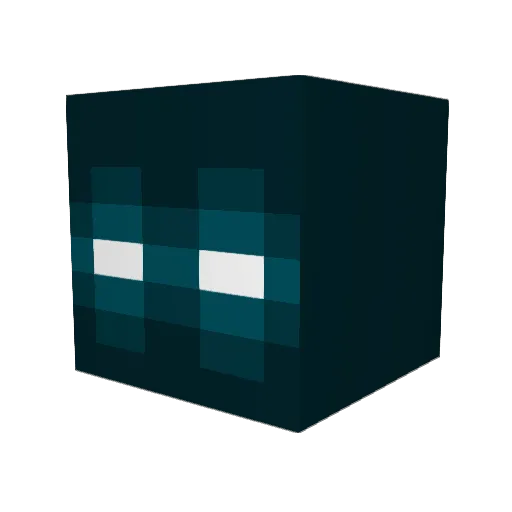 Blacksaberdragon Minecraft avatar head, 3D render