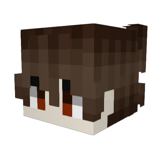 Blacksheep07 Minecraft avatar head, 3D render