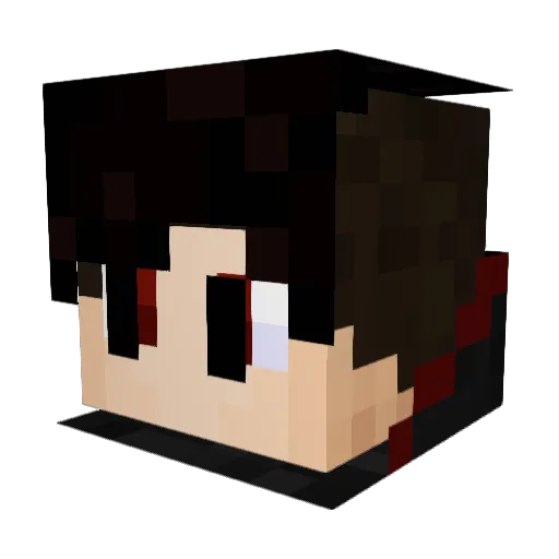 Blacksmith309 Minecraft avatar head, 3D render