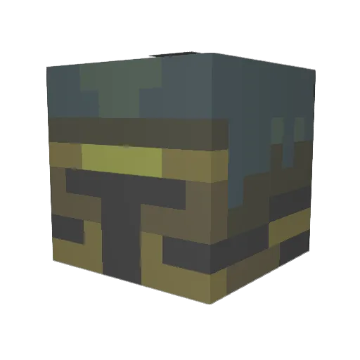 Blacksmith_Bob Minecraft avatar head, 3D render