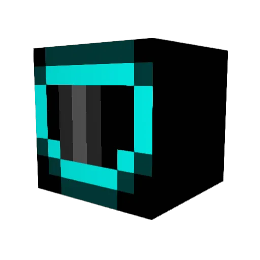 Blacksoldier8 Minecraft avatar head, 3D render