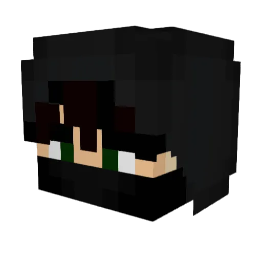 Blackspell_753 Minecraft avatar head, 3D render