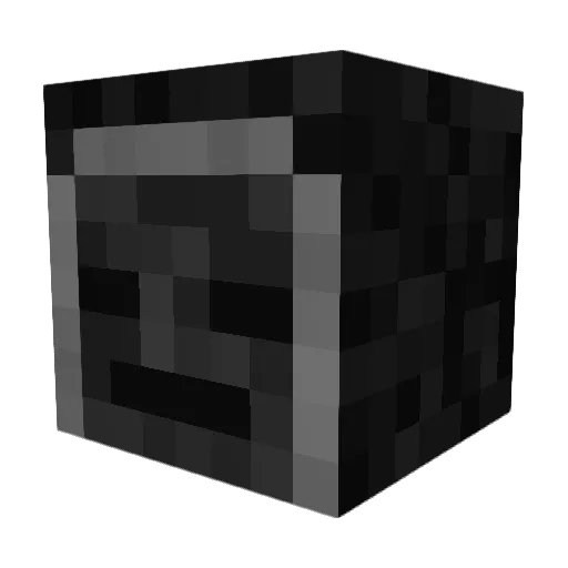 Blackwither07 Minecraft avatar head, 3D render