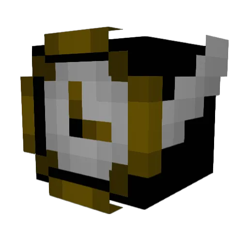 Blackwolph20 Minecraft avatar head, 3D render