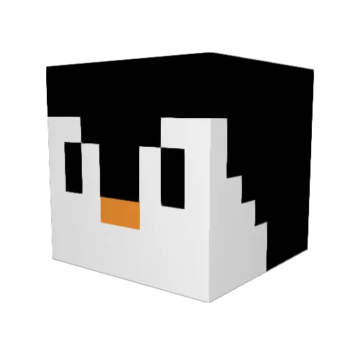 Blade3575 Minecraft avatar head, 3D render