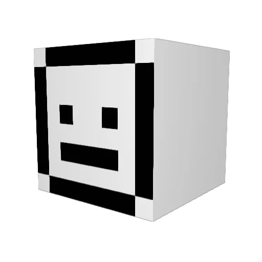 Blade7738 Minecraft avatar head, 3D render