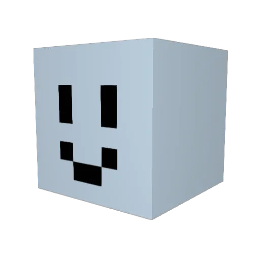 BladeKeyMan Minecraft avatar head, 3D render
