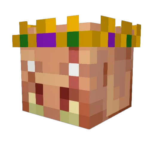 BladeLord98 Minecraft avatar head, 3D render