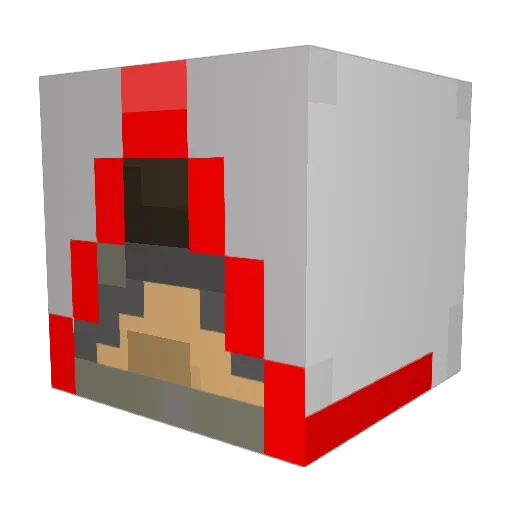 BladeMaster987 Minecraft avatar head, 3D render