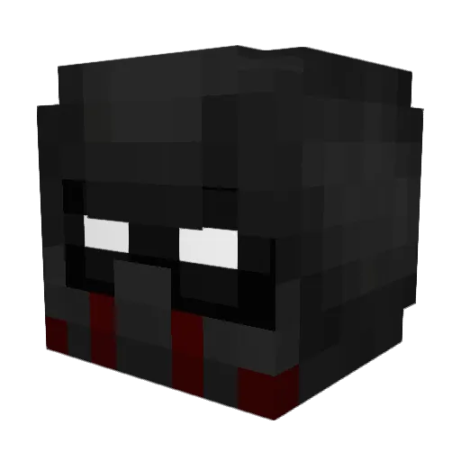 BladeOfTheFallen Minecraft avatar head, 3D render