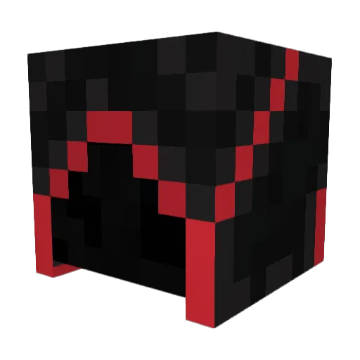 BladeX87 Minecraft avatar head, 3D render