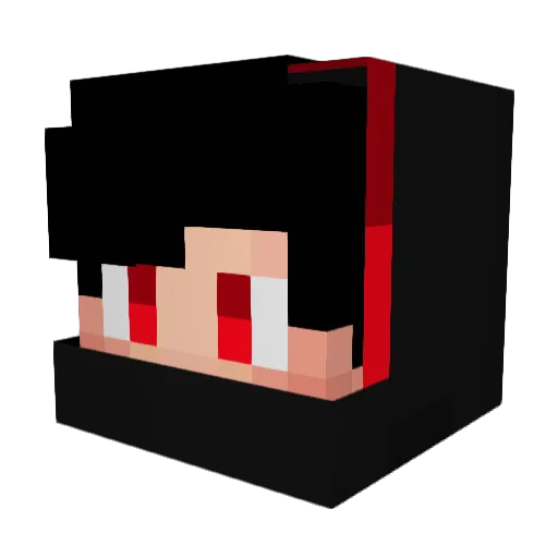 Blade_awesome Minecraft avatar head, 3D render