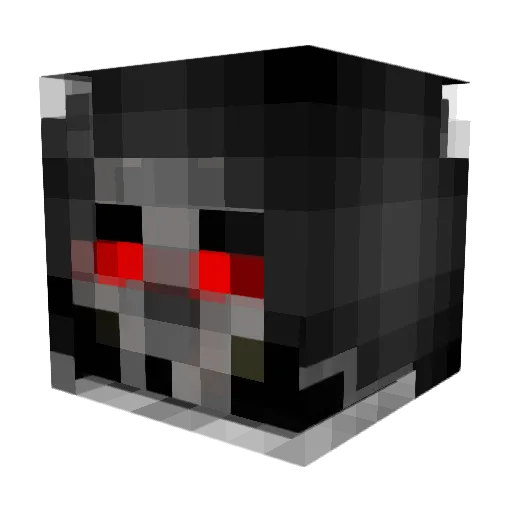 Bladebearer Minecraft avatar head, 3D render