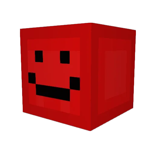 Bladecreate Minecraft avatar head, 3D render