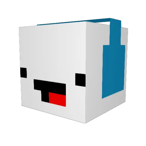 BladedWord7544 Minecraft avatar head, 3D render