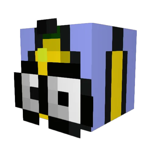 Blaine725 Minecraft avatar head, 3D render