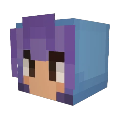 Blair_7789 Minecraft avatar head, 3D render