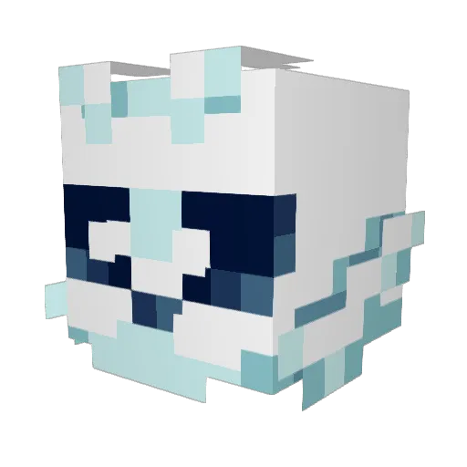 BlaiseTheDragon Minecraft avatar head, 3D render