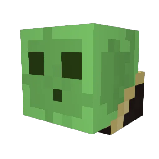 BlakHawk Minecraft avatar head, 3D render
