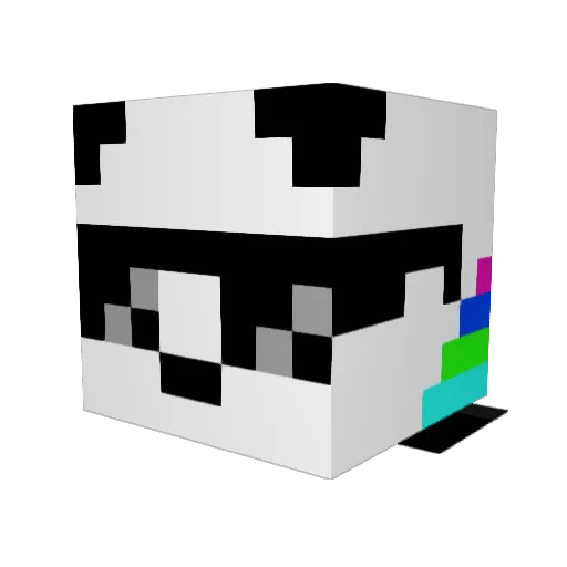 Blakas2703 Minecraft avatar head, 3D render