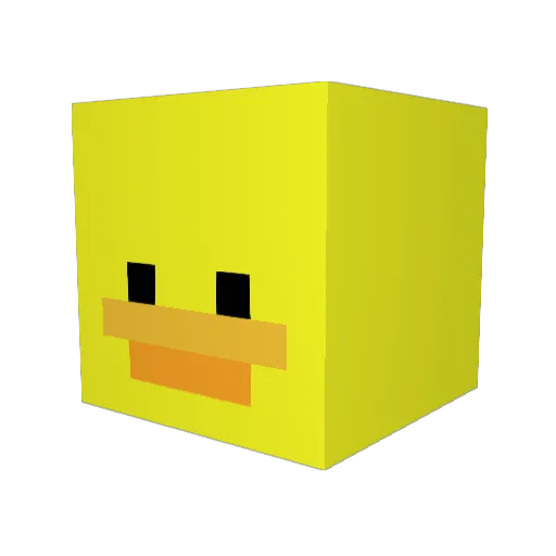 Blake150 Minecraft avatar head, 3D render