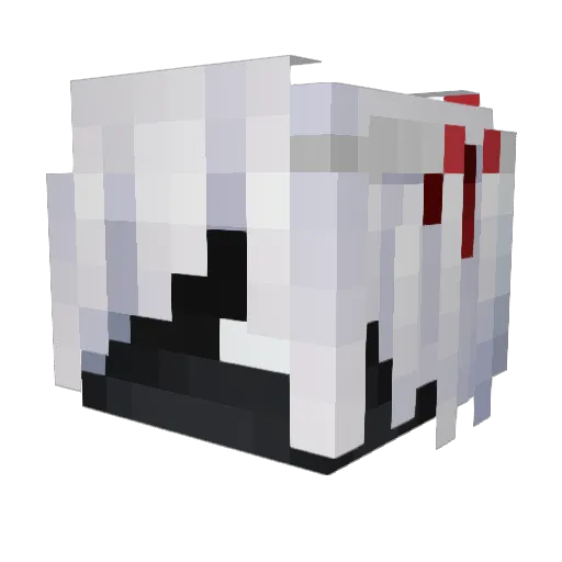 Blake_Li Minecraft avatar head, 3D render