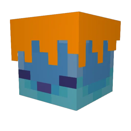 BlakeeTats Minecraft avatar head, 3D render