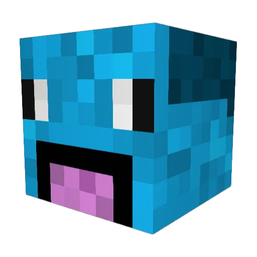 Blakes_My_Ho Minecraft avatar head, 3D render
