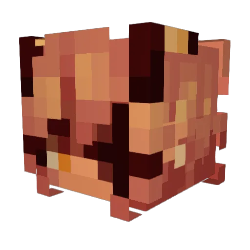 Blank0231 Minecraft avatar head, 3D render