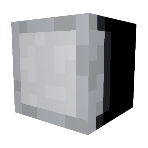 BlankFace247 Minecraft avatar head, 3D render
