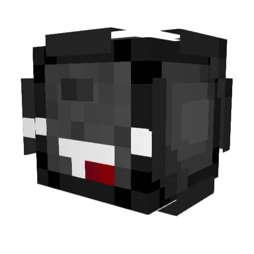 BlankUserYT Minecraft avatar head, 3D render