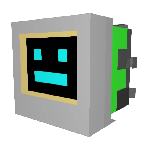 Blankie81 Minecraft avatar head, 3D render