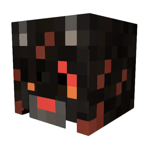 BlankyCat Minecraft avatar head, 3D render