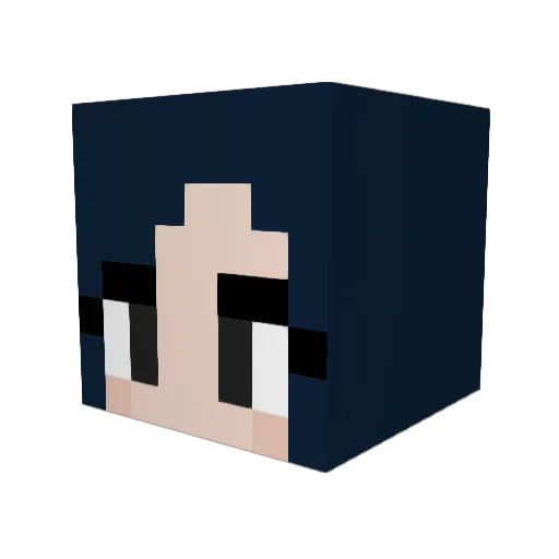 Blarncrafter Minecraft avatar head, 3D render
