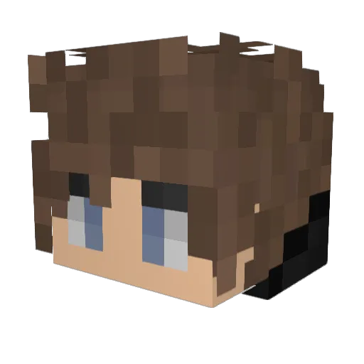 Blasecypress550 Minecraft avatar head, 3D render