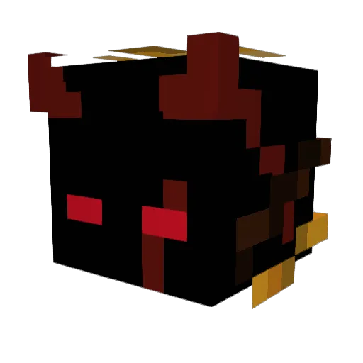 BlastFyre Minecraft avatar head, 3D render